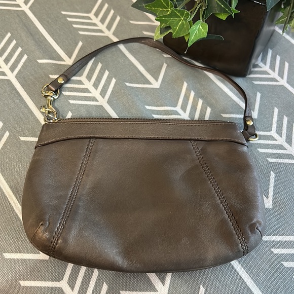 COACH Chrome Metallic Wristlet - Picture 11 of 12